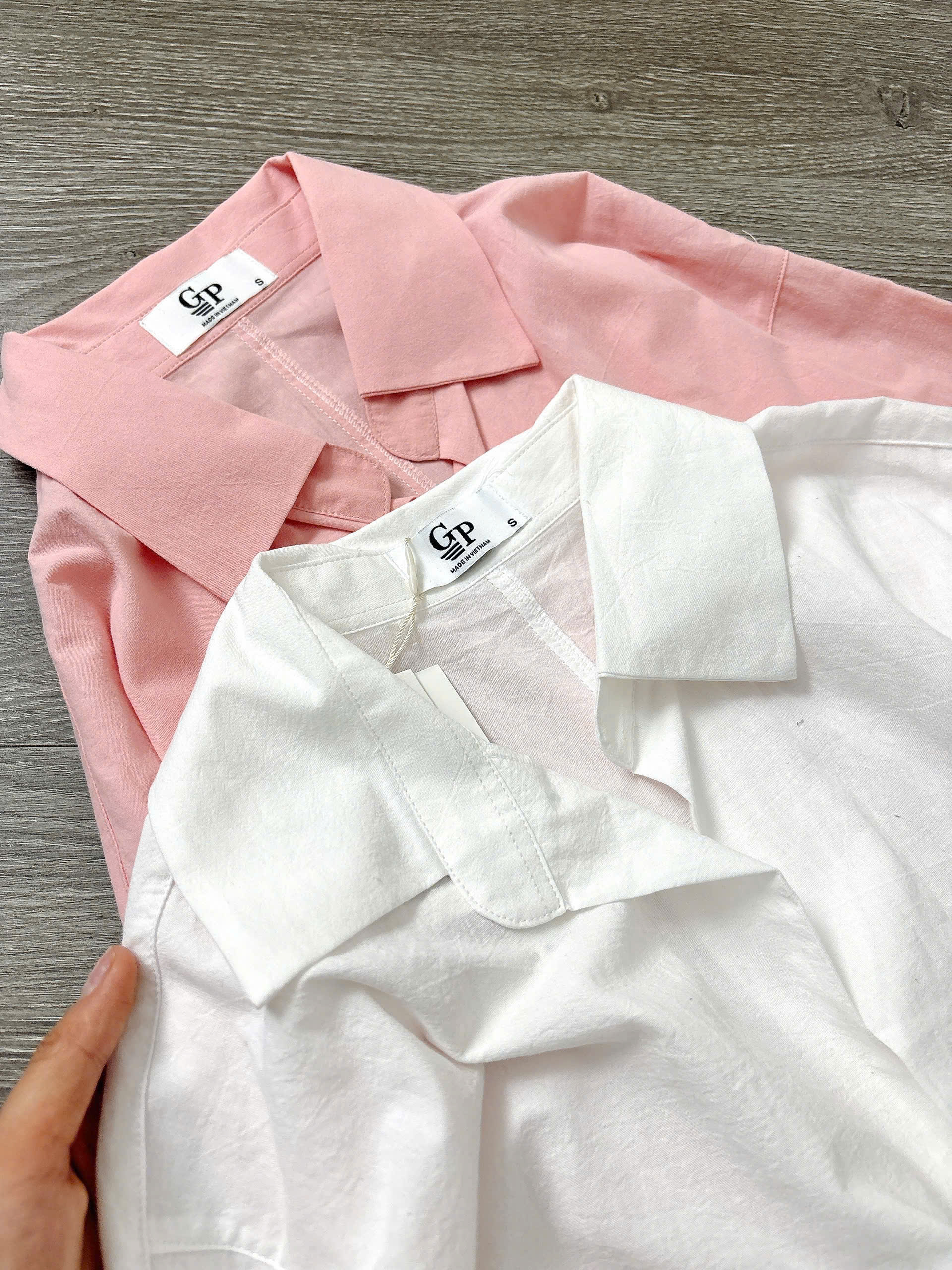 Áo somi tay dài phối kiểu ( HỒNG CAM )_thumbnail_11