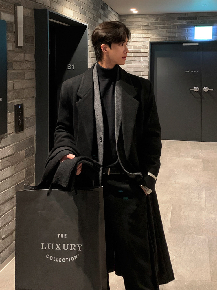 Dạ Măng Tô Luxe Monochrome