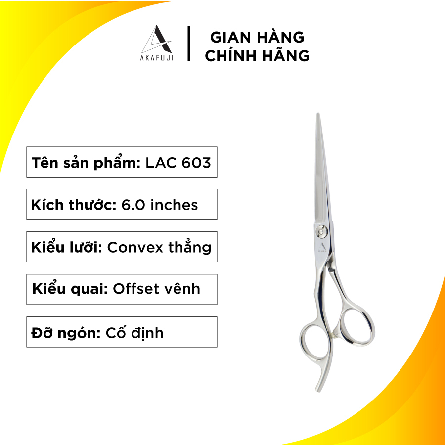 Kéo cắt tóc VIKO AKAFUJI LAC-603 (tay trái)_thumbnail_9