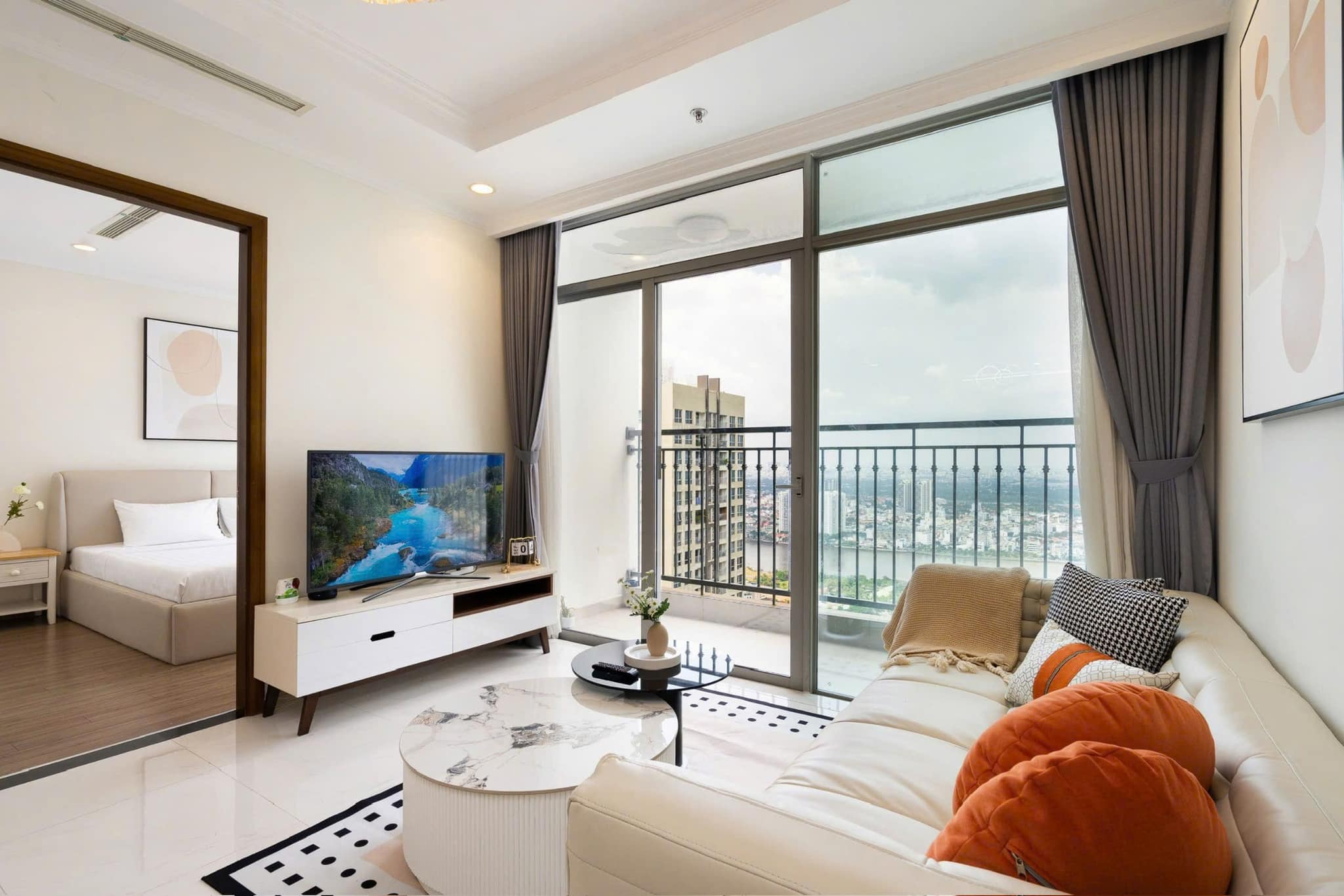Deal hot - Tổng hợp giỏ hàng cho thuê nhanh căn 3PN, nội thất đầy đủ view cực đỉnh tại Lumiere Riverside