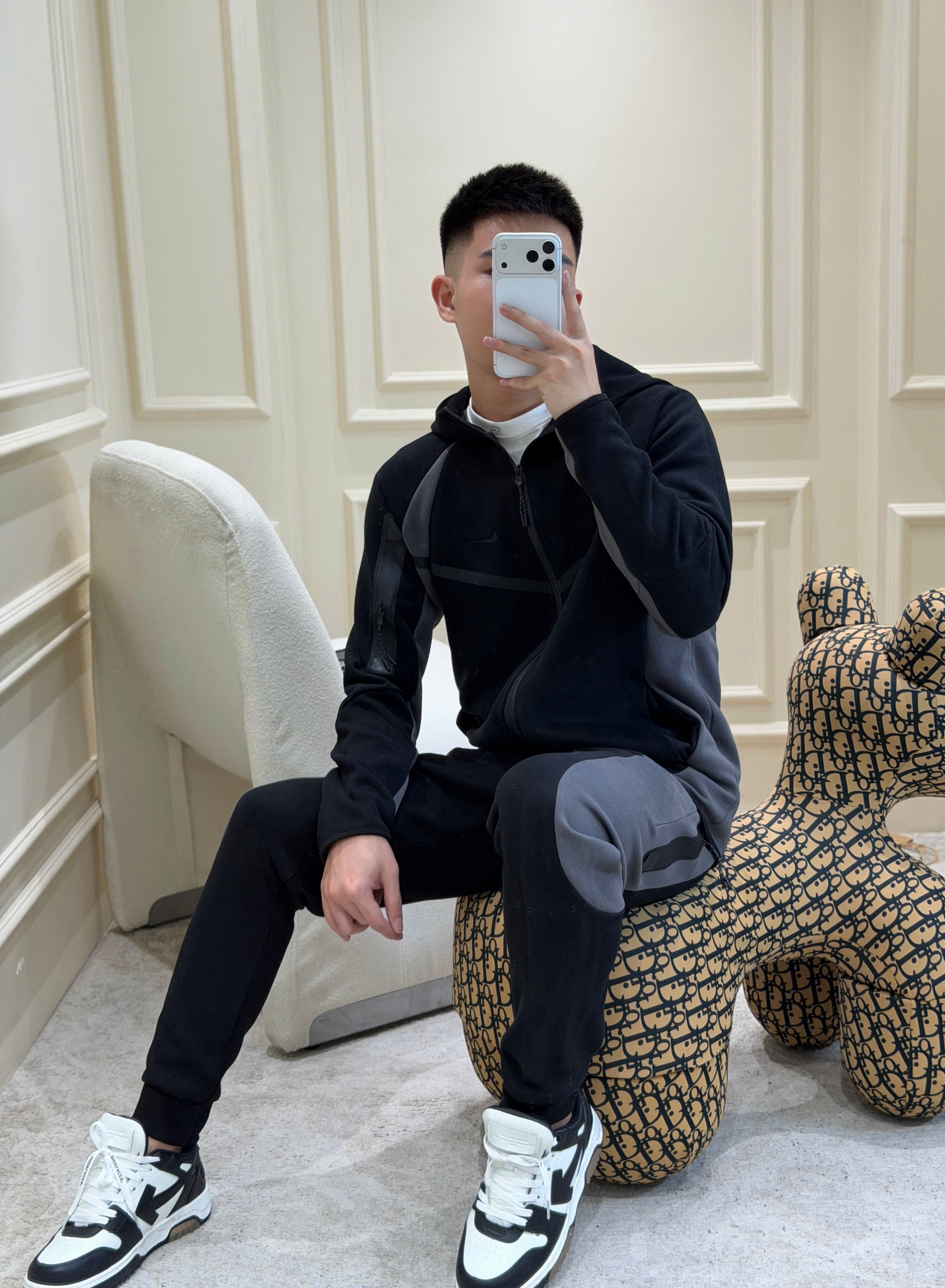 Bộ Nike Pro Nam Nỉ Cao Cấp, Form Thể Thao