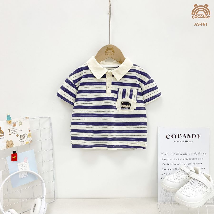 Áo cộc kẻ XANH TÍM polo_thumbnail_1