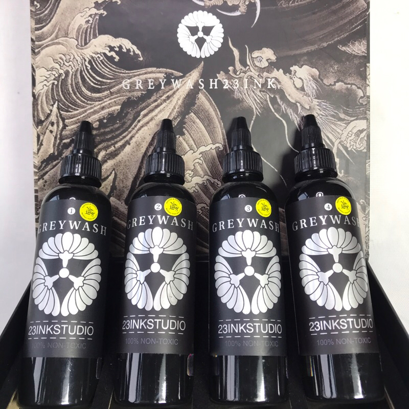 23INK GREYWASH SET 8oz & 4oz