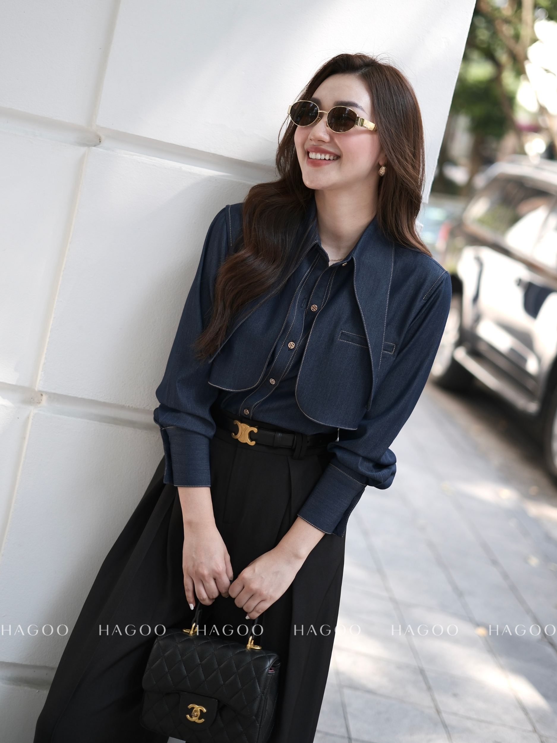 Áo sơ mi bò lụa HAGOO_thumbnail_3
