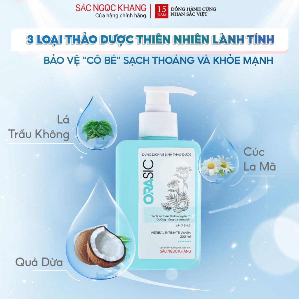 Dung Dịch Vệ Sinh Thảo Dược Orasic