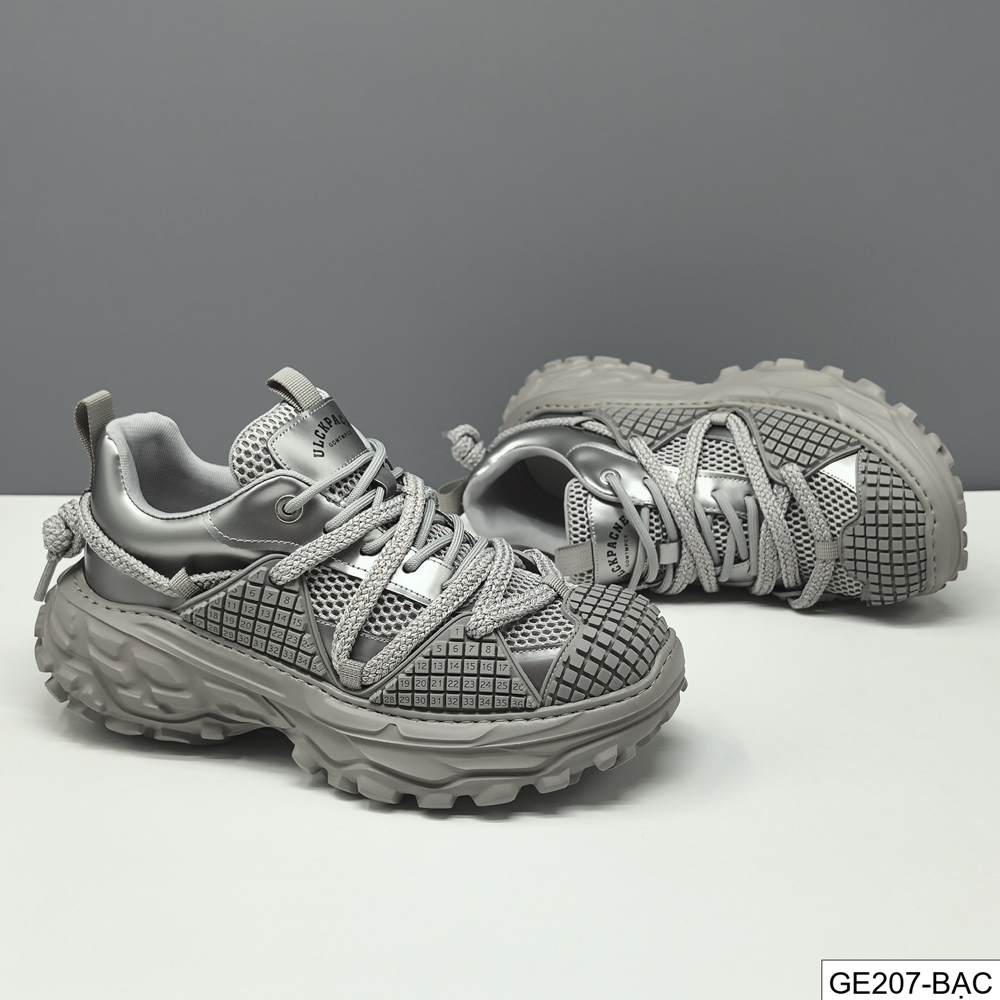 GE207 - Giày nam đế dày thoáng khí tăng chiều cao đa năng hợp thời trang phong cách Châu Âu nam bố giày thoáng khí giày thường_thumbnail_8