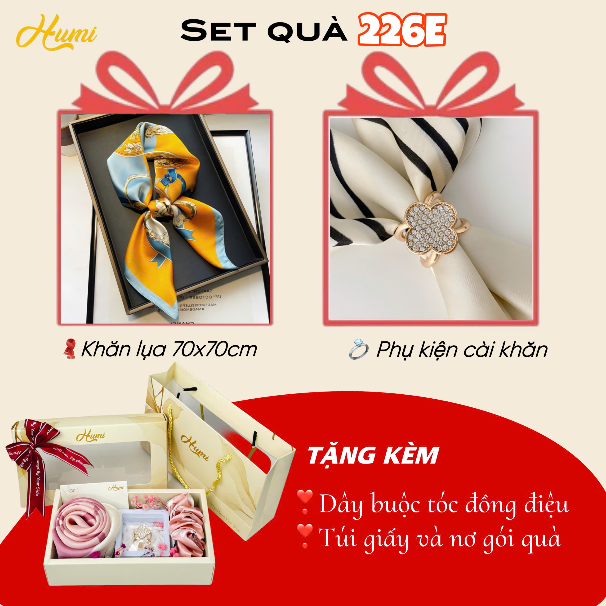 SET QUÀ KHĂN 70 (SQ226E)