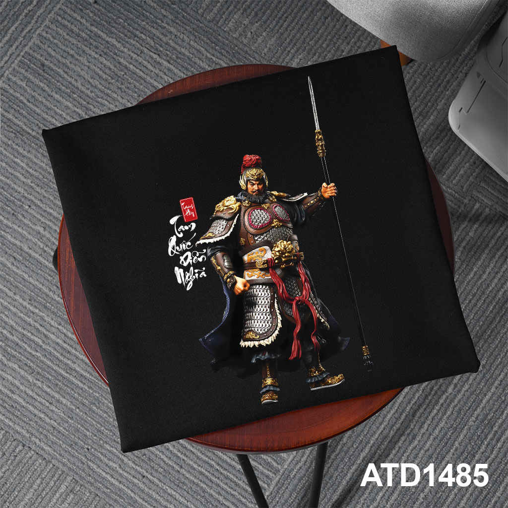 Áo phông nam tam quốc diễn nghĩa nhiều màu nhiều màu ATD1485 Miucho Iconic vải cotton in artwork_thumbnail_6