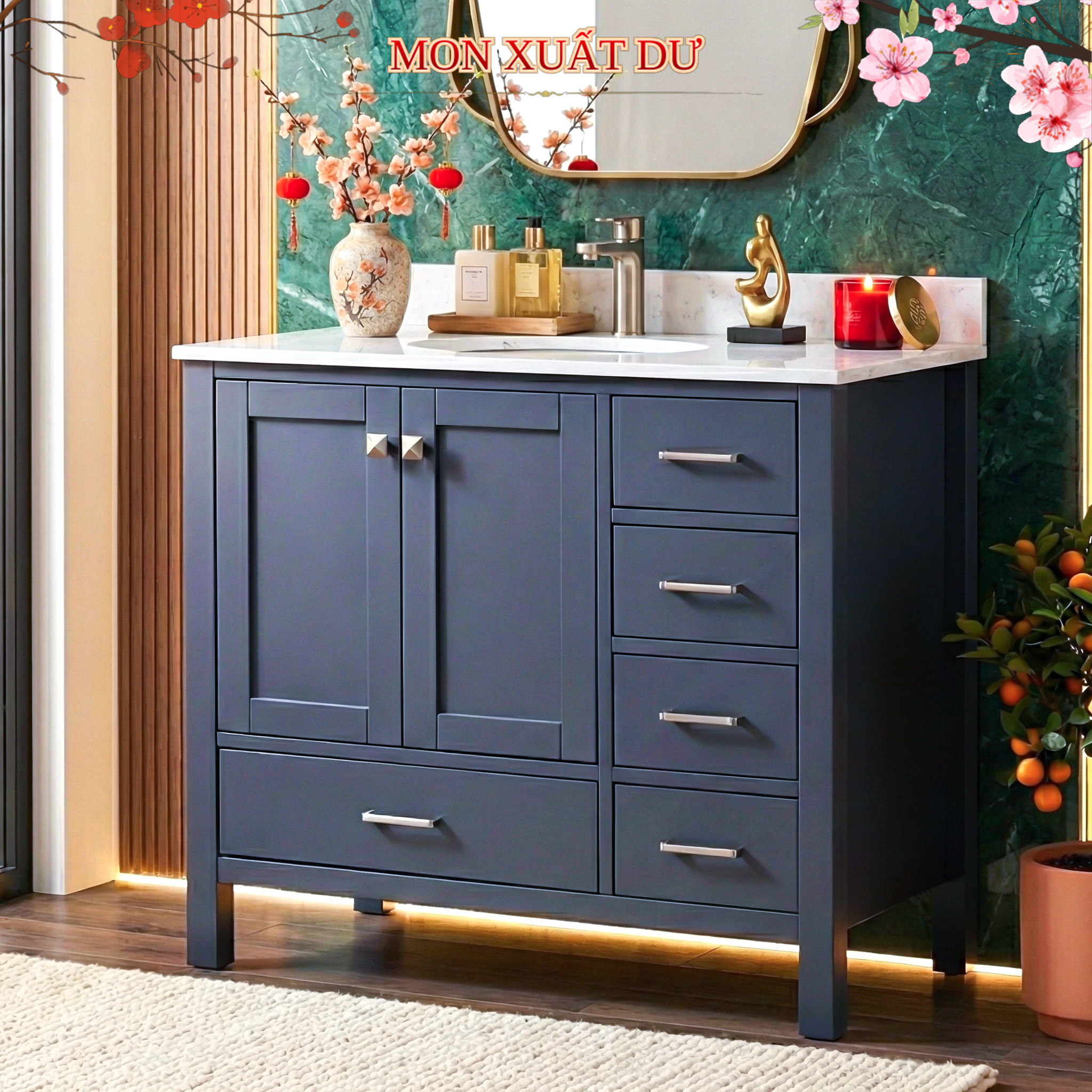 TỦ LAVABO 36" HORIZON BY KBC