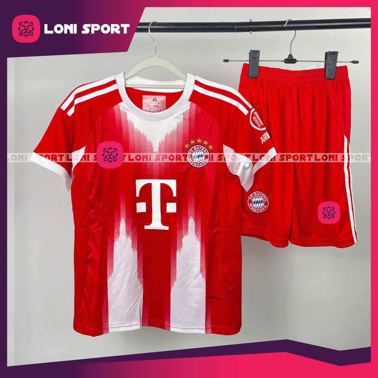 Bộ KID Bayern sân nhà đỏ 25/26_thumbnail_0