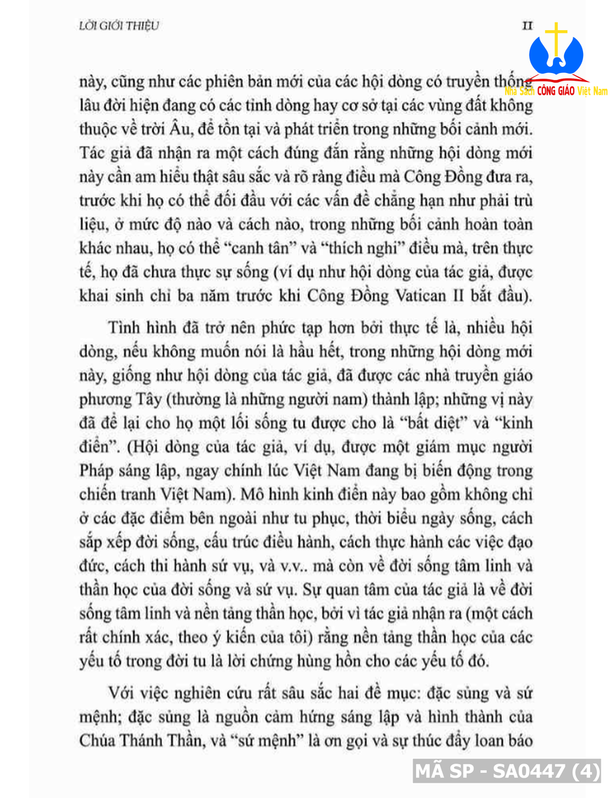 Đời tu hôm nay: Đặc sủng và sứ mệnh ✔_thumbnail_3