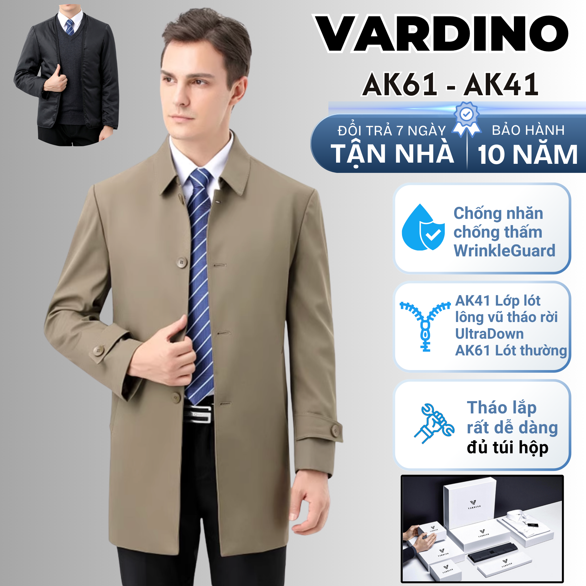 Áo khoác mangto nam công sở Vardino ak61_thumbnail_1