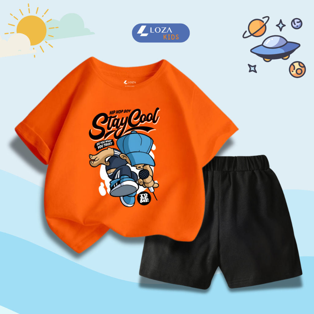Bộ đồ bé trai hình  STAYCOOL - Loza Kids SB605_thumbnail_2