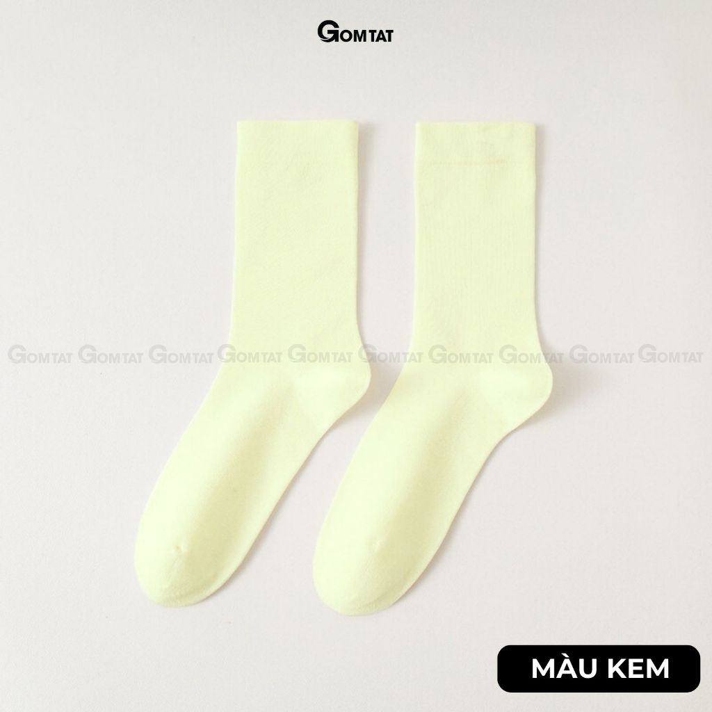 Tất trơn cổ cao thoáng khí AJ-2508