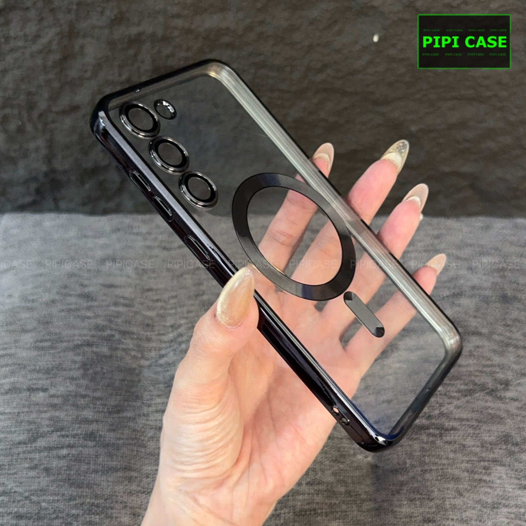Ốp Lưng Samsung S23 Plus 5G - Ticker - Đen