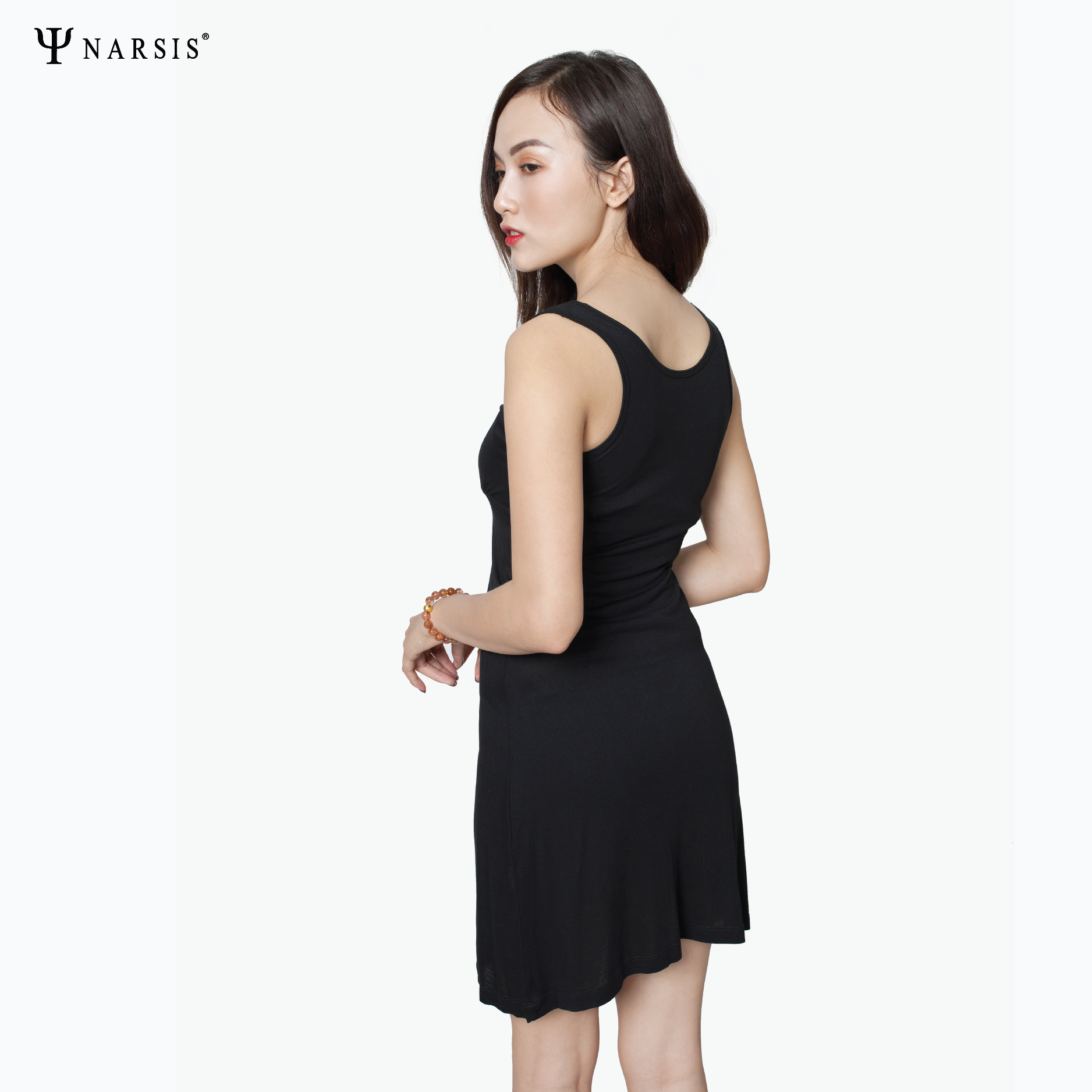 VÁY NGỦ NỮ NEW1112 NARSIS CHẤT LIỆU THOÁNG MÁT, DỄ CHỊU, THOẢI MÁI CẢ NGÀY, DỄ VẬN ĐỘNG_thumbnail_3