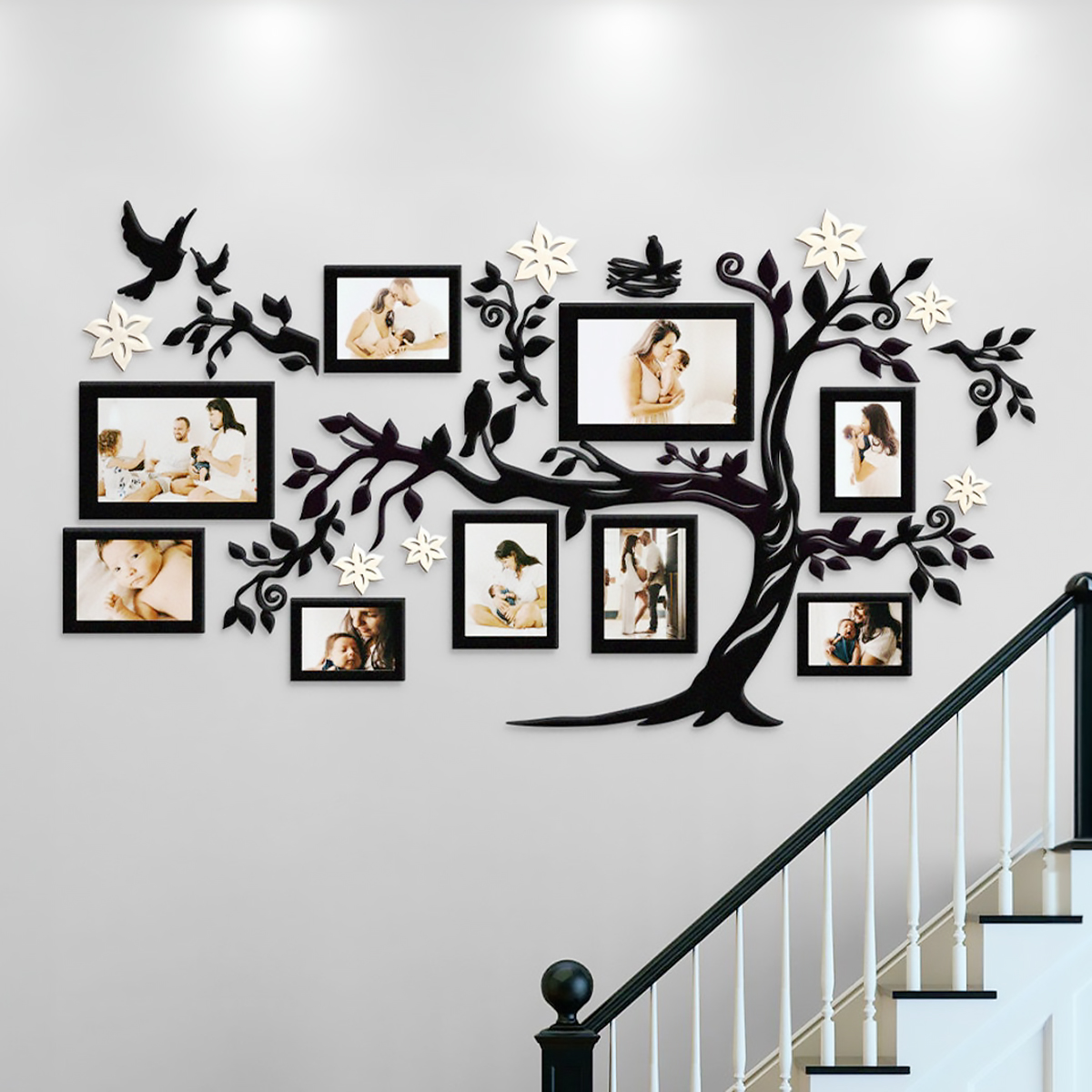 Khung Ảnh Gỗ - Cây Gia Đình (In Theo Yêu Cầu, Lưu Giữ Kỷ Niệm Ấm Áp)_thumbnail_3