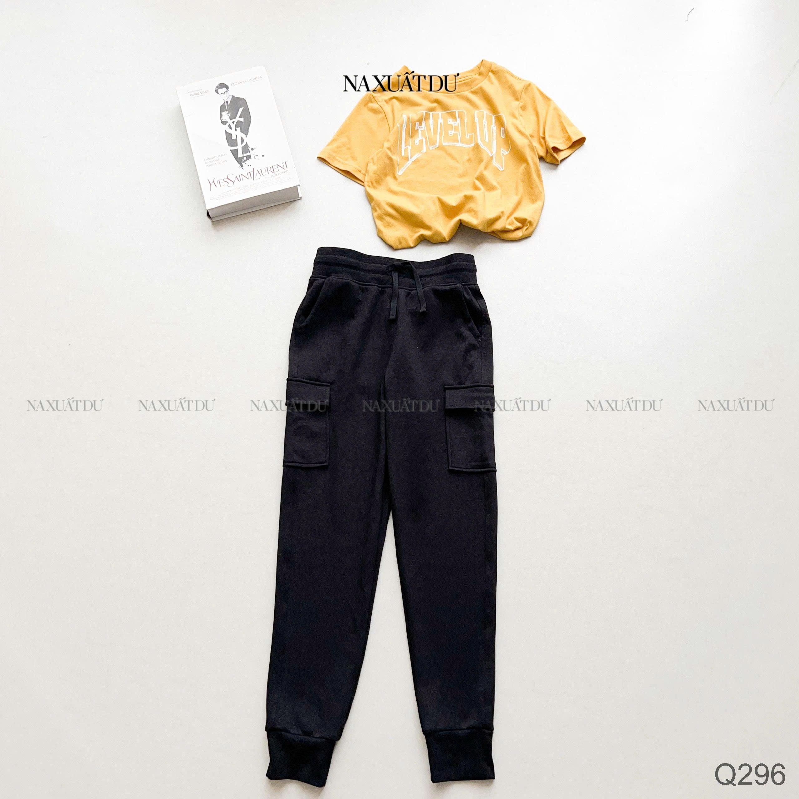 Quần dài túi hộp 