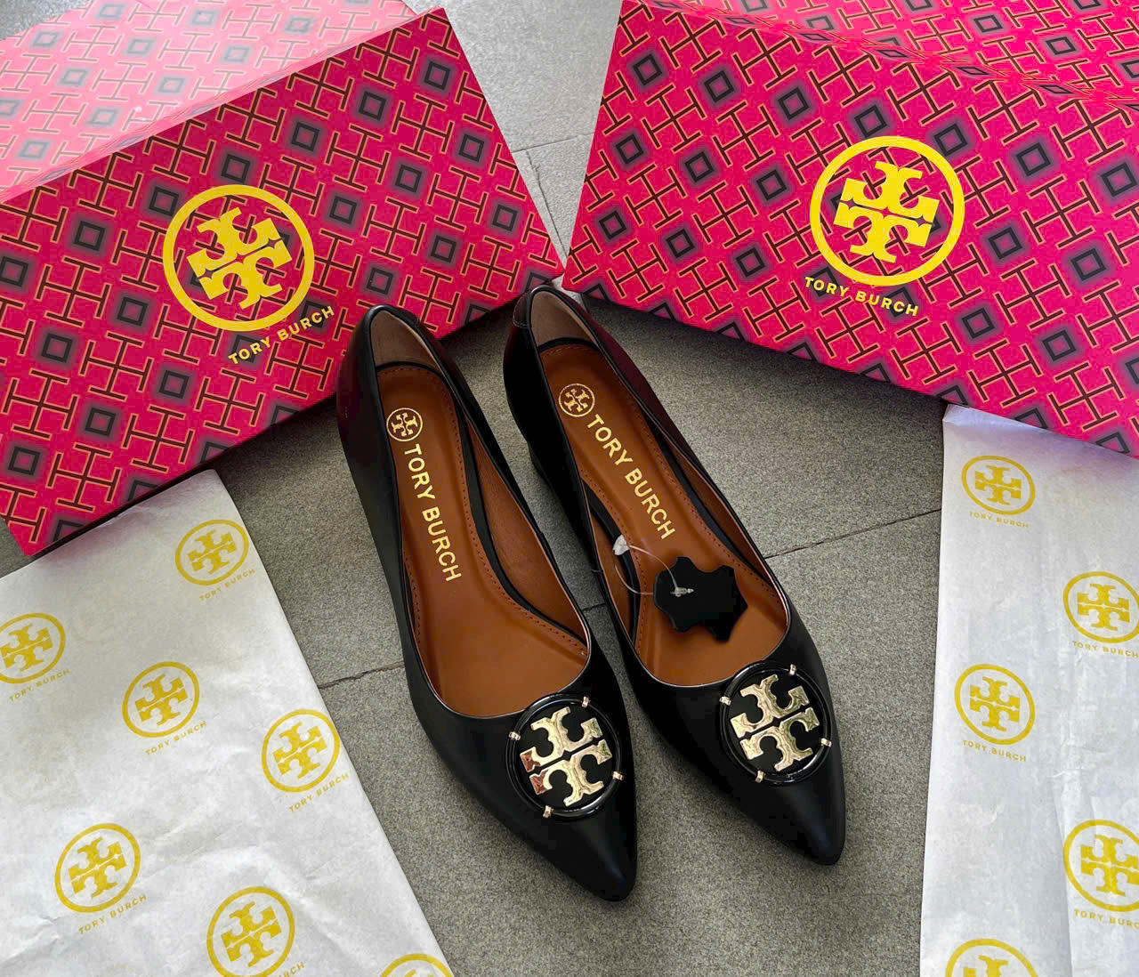 SALE G79 GIÀY CAO GÓT ĐEN_thumbnail_6