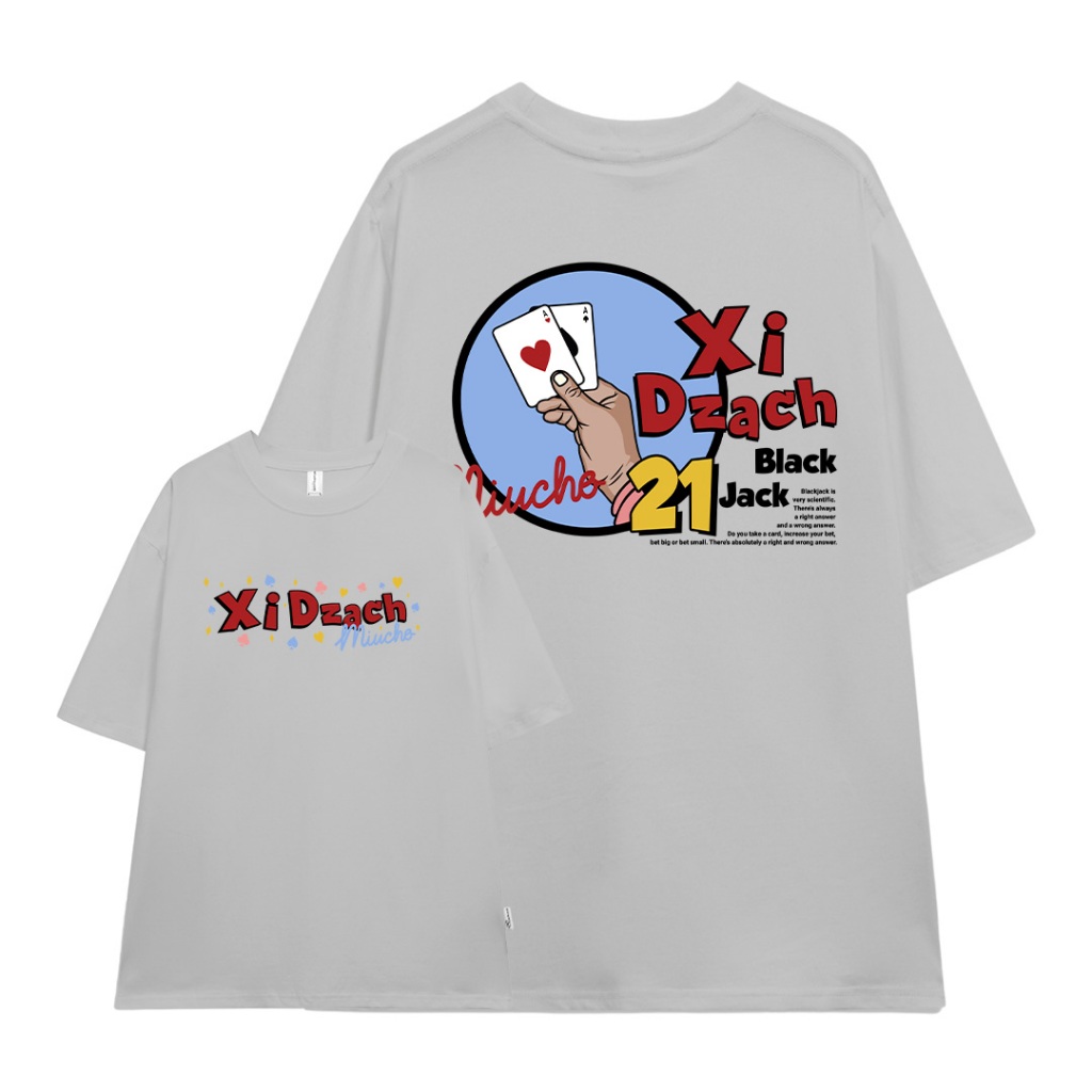 Áo thun Xì DZách Tết 2026 local brand form rộng nam nữ đủ size ATD867 Miucho tay ngắn vải cotton cổ tròn in mix_thumbnail_14