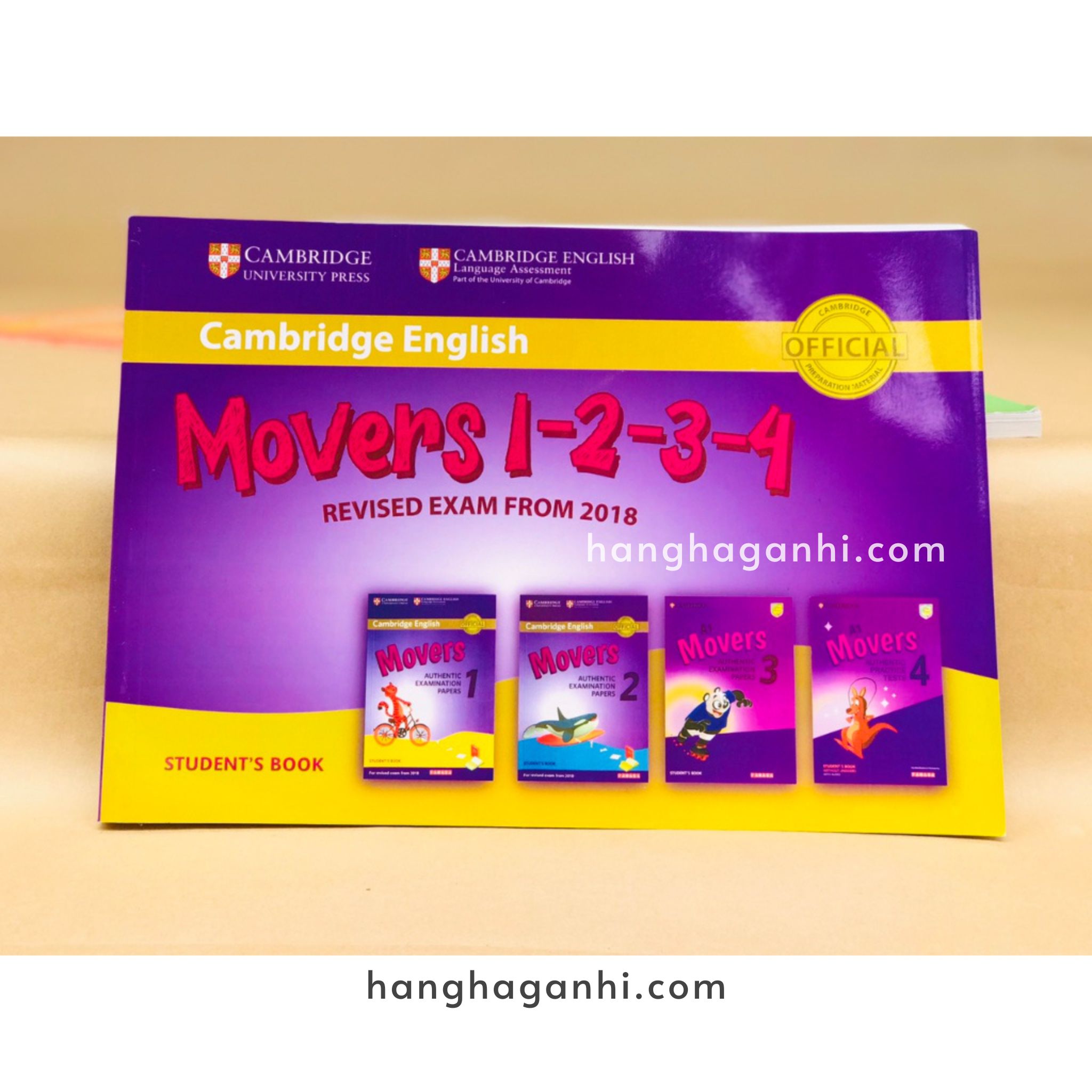 Cambridge Starters, Movers, Flyers - in gộp 1234 bản 2018-2020 Sách Giấy, kèm file nghe, đáp án_thumbnail_2