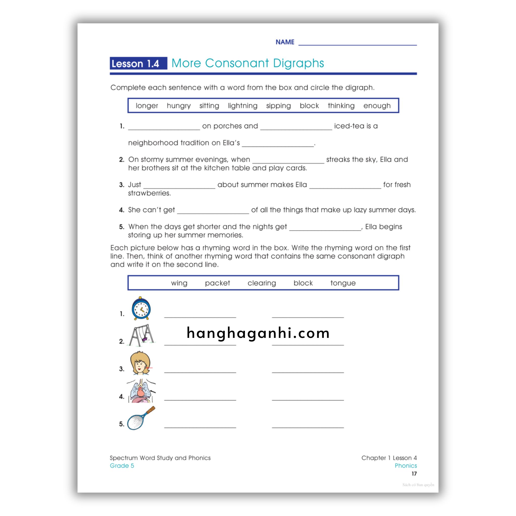 Sách Spectrum Word Study and Phonics Workbook Grade 5_thumbnail_7