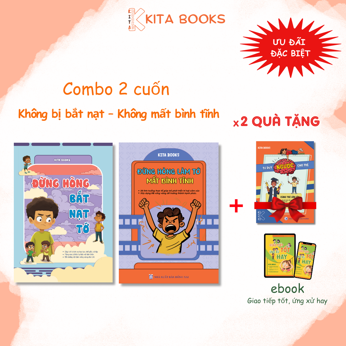 (COMBO) - SÁCH TRANH ĐỒNG HÀNH CÙNG BÉ 2 CUỐN + QUÀ TẶNG TƯ DUY