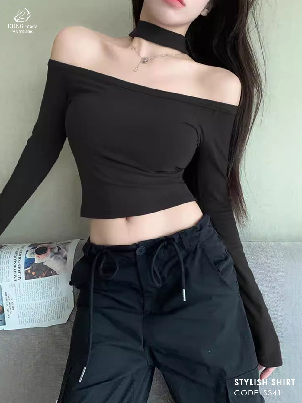 Áo Nữ Quảng Châu S341 6929_thumbnail_1