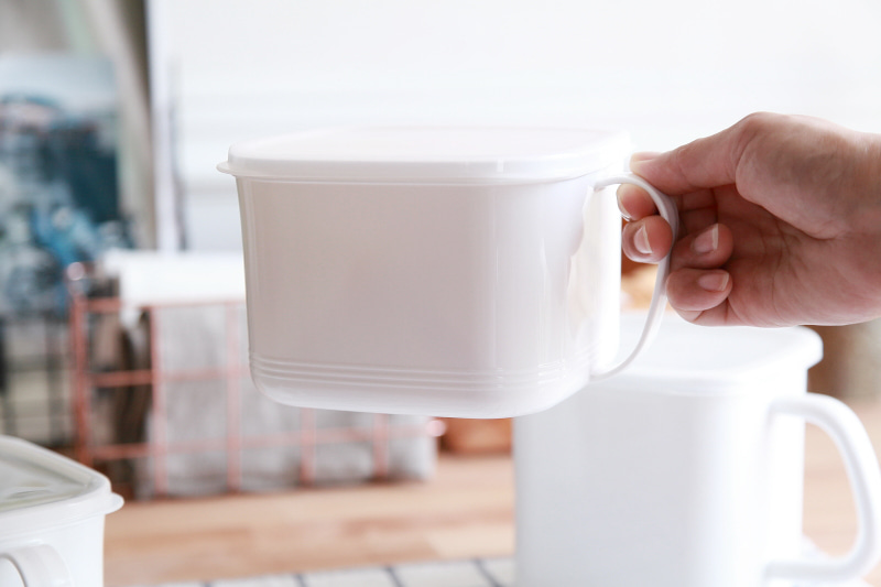 Combo 3 hộp đựng thực phẩm có tay cầm Nakaya Nhật Bản 1.4L J000387