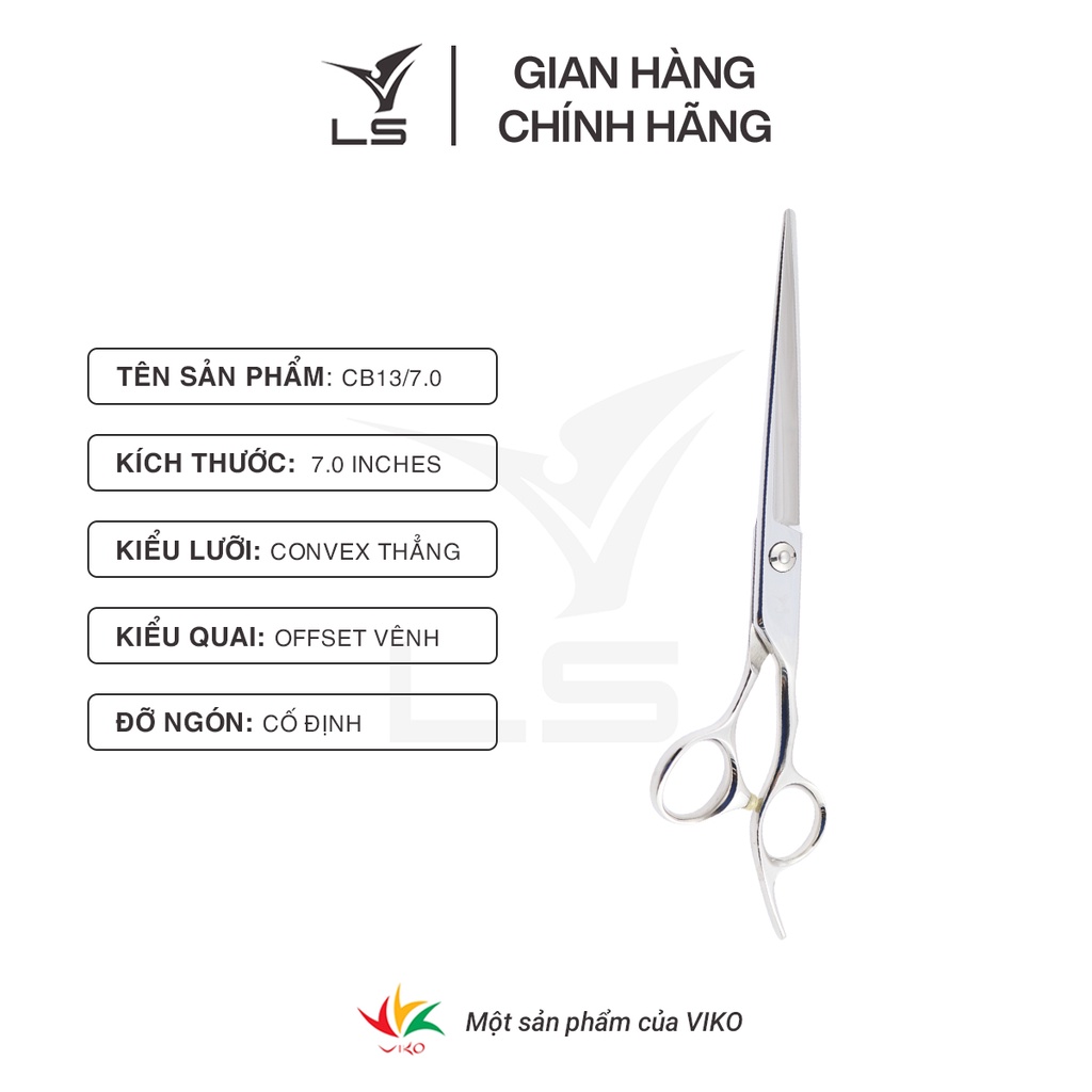 kéo cắt tóc Viko LS CB1370 - bảo hành 2 năm_thumbnail_6