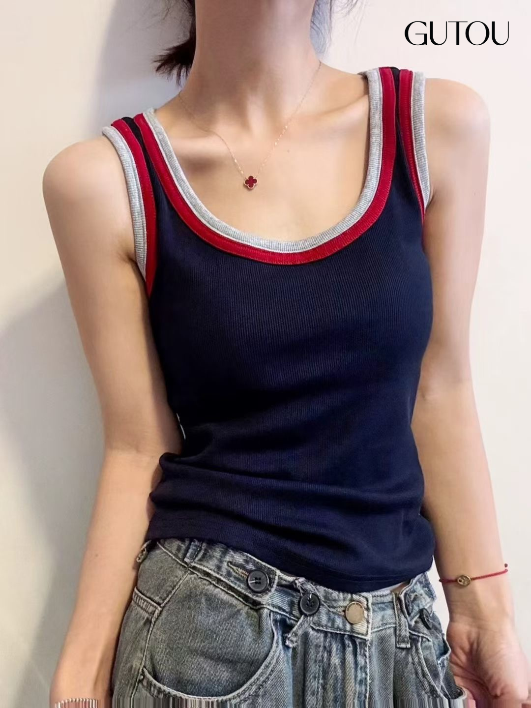 [ GUTOU ] Áo Ba Lỗ Basic Viền Màu_thumbnail_6