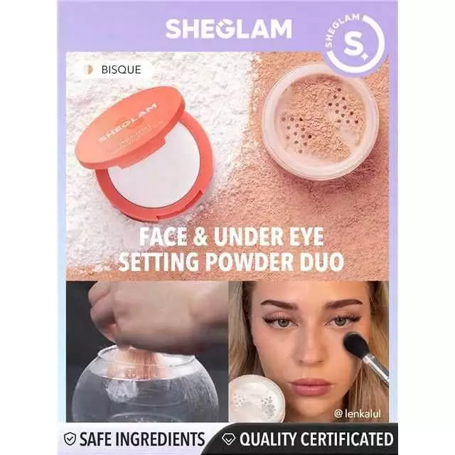 Sheglam Insta-Ready Face & under eye Setting Powder Duo_thumbnail_11