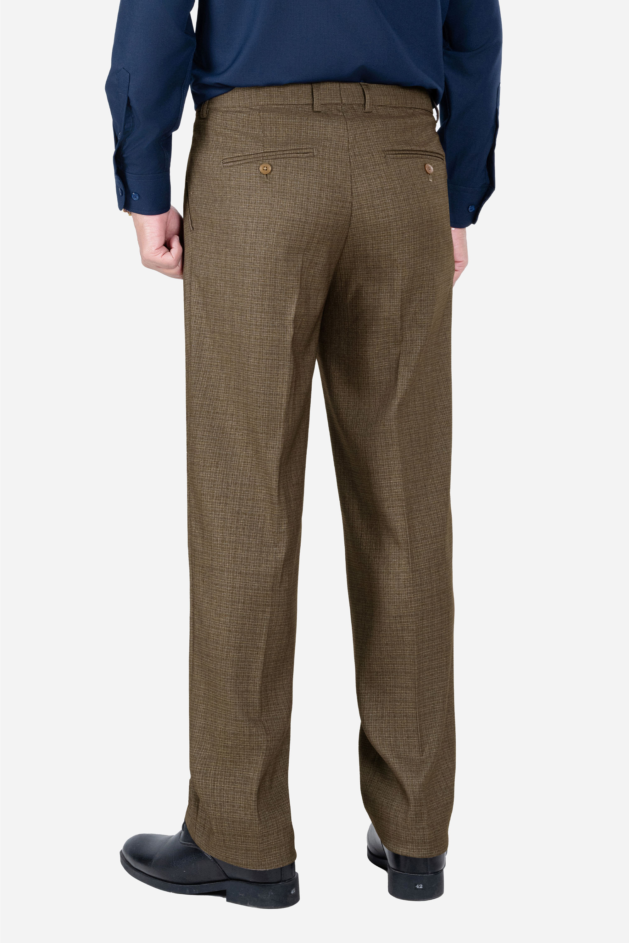 Quần Âu 2 Li Nam Trung Niên ANCHI Chất Liệu Cotton Cao Cấp Phom Suông Ống Rộng_thumbnail_9