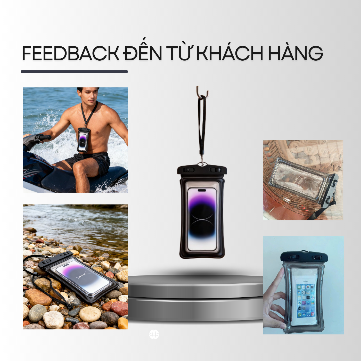 Túi chống nước dành cho điện thoại bảo vệ điện thoại khi đang ở dưới nước_thumbnail_6
