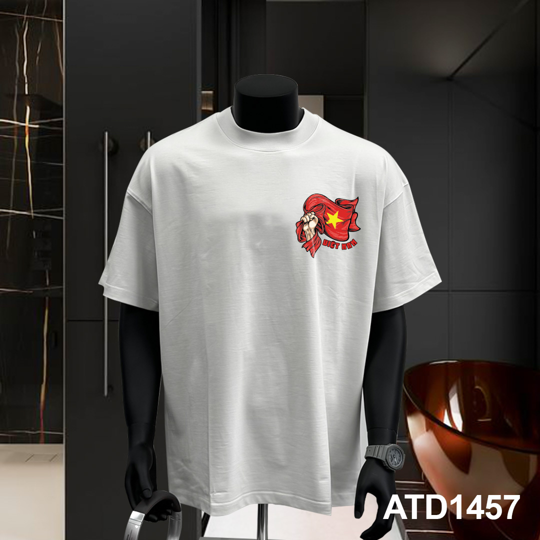 Áo thun nam in cờ Việt Nam ATD1457 Miucho Iconic vải cotton thoáng mát in artwork_thumbnail_8