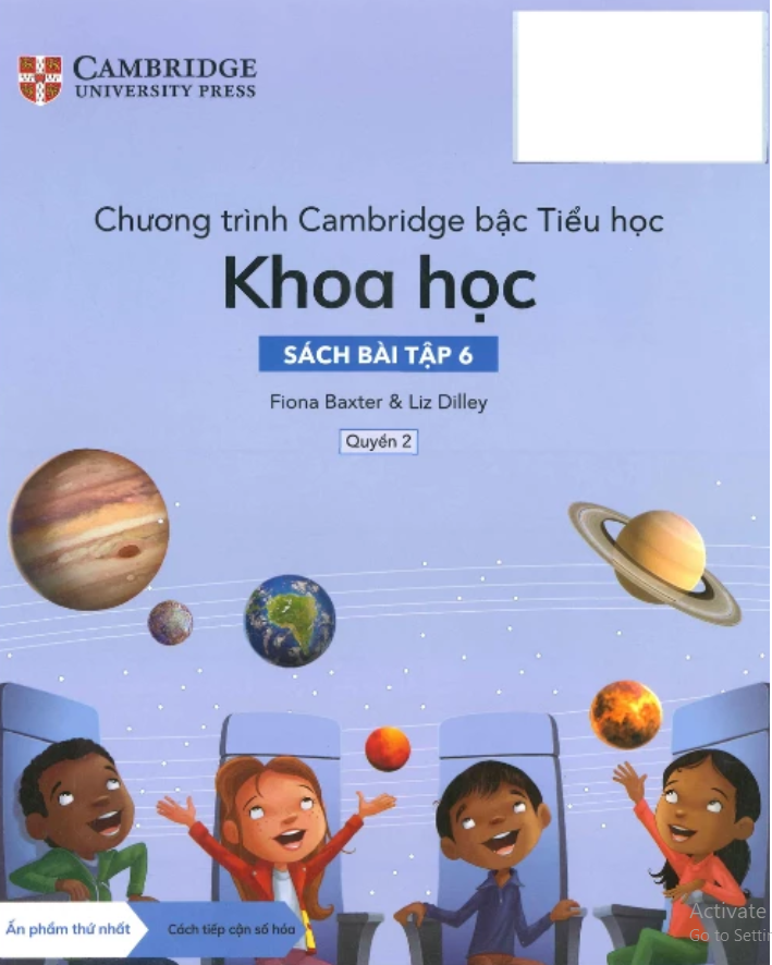 Sách - Cambridge bậc Tiểu học – TOÁN HỌC – Sách bài tập 6- Quyển 2 In Đen Trắng