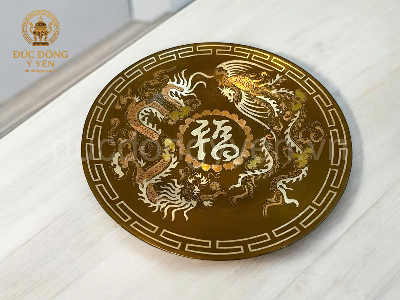 Mâm bồng đúc đồng đỏ khảm tam khí _thumbnail_2