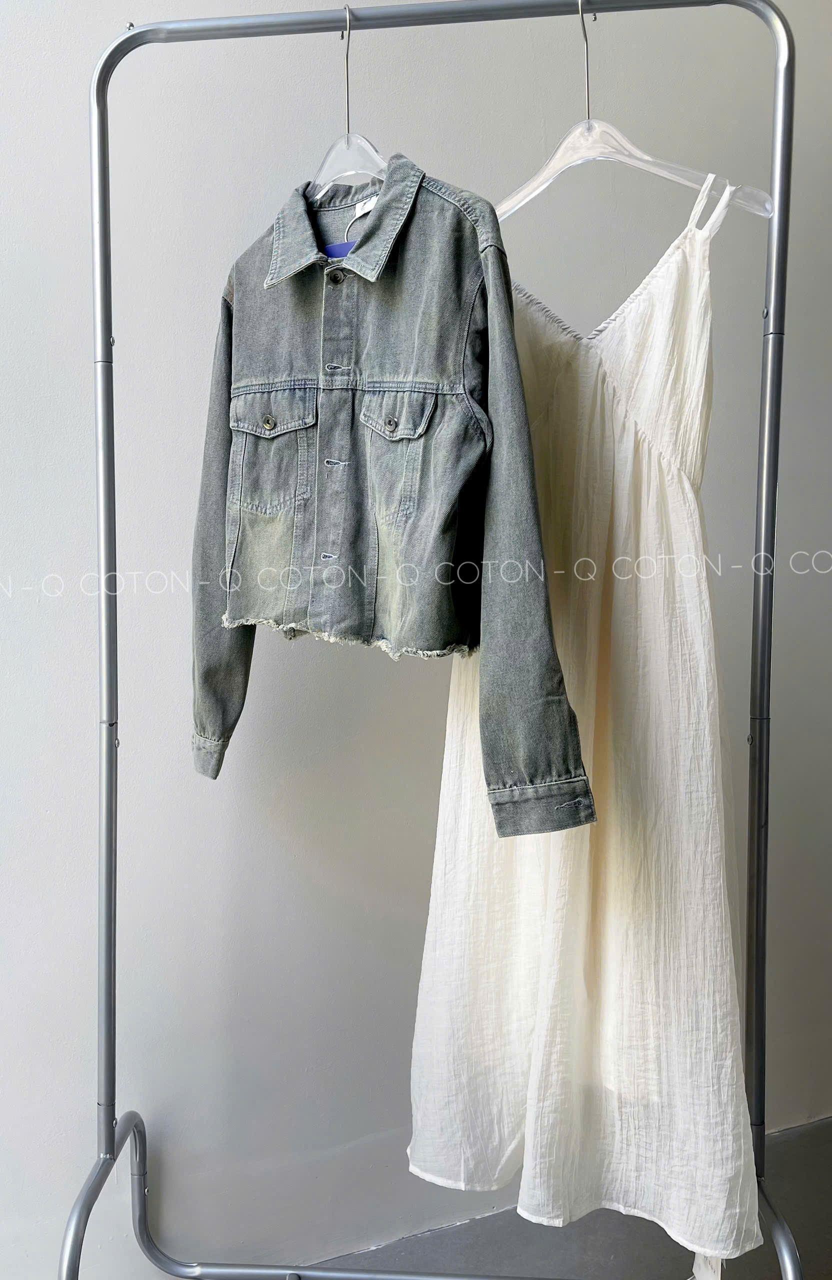 Set dài nữ ( ĐẦM DÀI + ÁO KHOÁC JEAN )_thumbnail_10