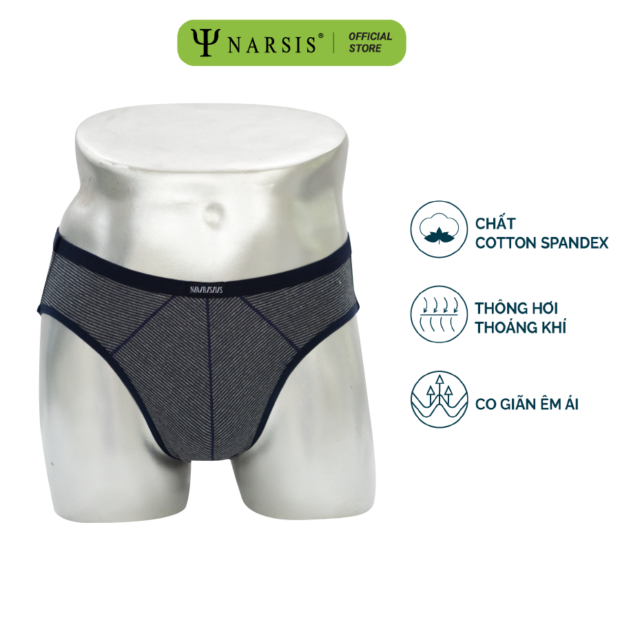 QUẦN SỊP NAM NAVY - CHẤT VẢI NYLON VISCO CO GIÃN 4 CHIỀU CÓ LỚP LÓT KHÁNG KHUẨN KHỬ MÙI - C23009 ..._thumbnail_3