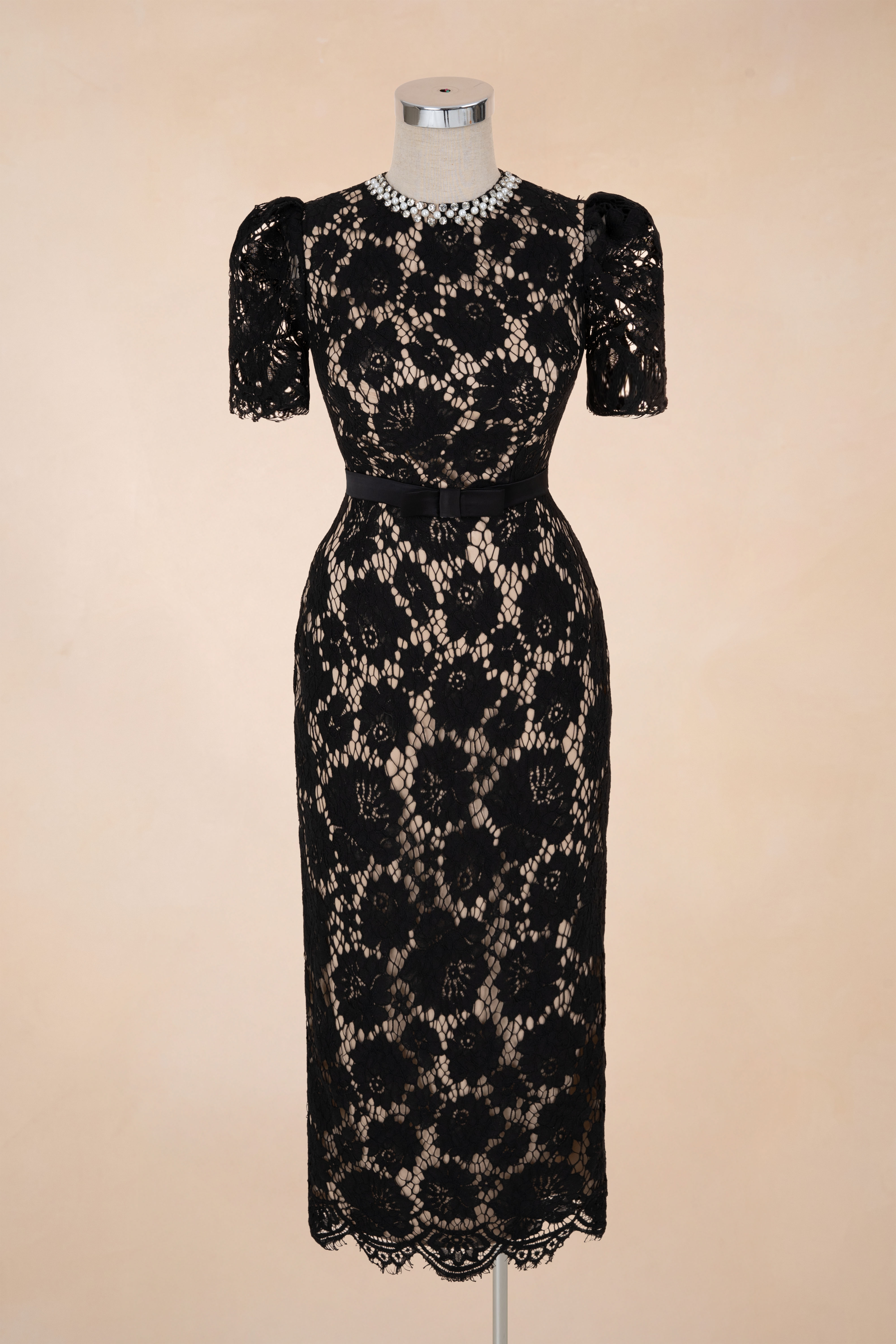 Đầm Bút Chì Ren Cổ Đá TB_thumbnail_8