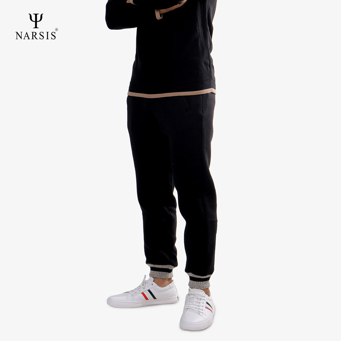 QUẦN NAM NARSIS G8031 NARSIS VẢI LEN COTTON ẤM ÁP, THOÁNG MÁT, GIỮ ẤM TỐT, MỀM MẠI_thumbnail_2