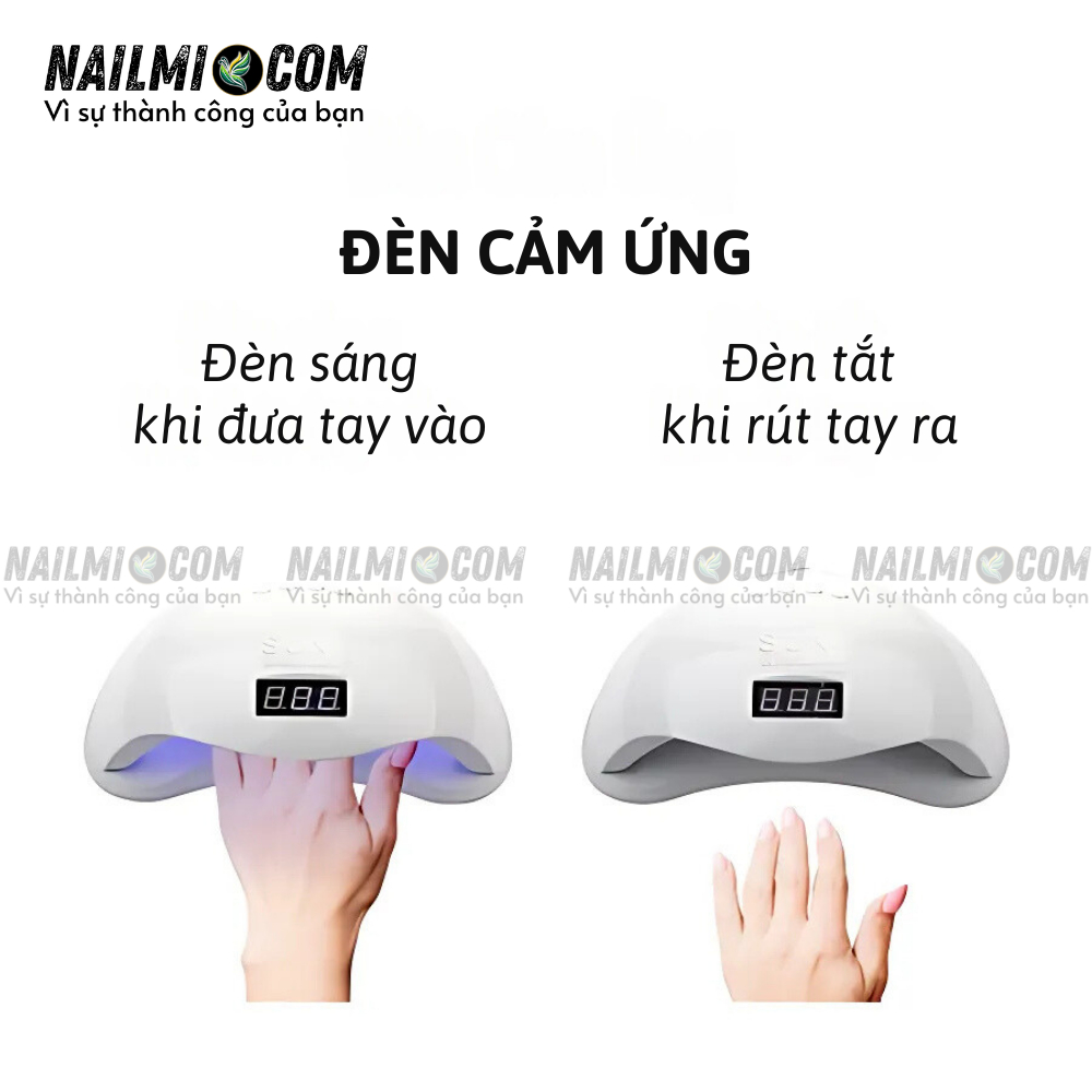 Máy hơ gel Không tích điện-Sun 5 chữ dập nổi_thumbnail_2