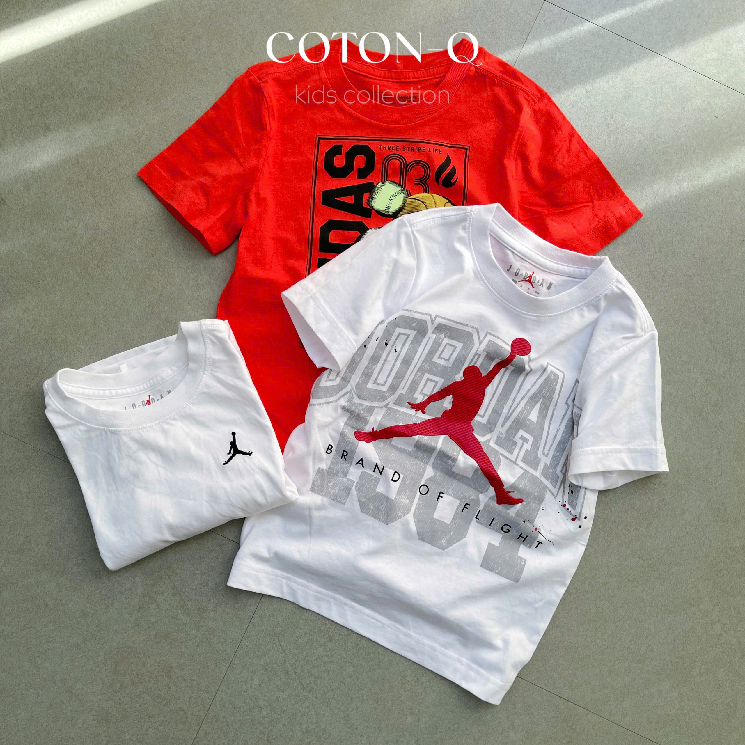 Set 3 áo thun bé trai xịn ( NGẪU NHIÊN - TRỘN HIỆU ) - vài set cuối 2 màu khác hình_thumbnail_8