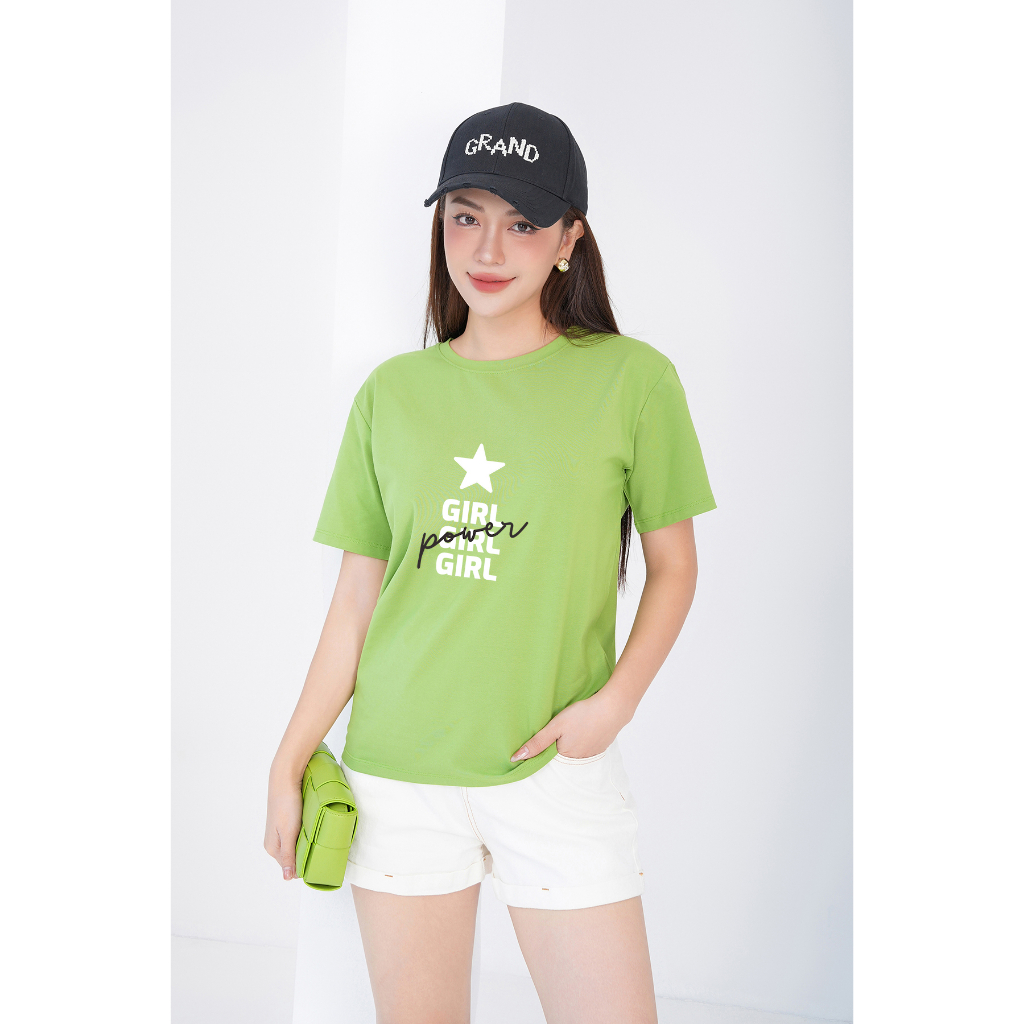 [Form Rộng] Áo thun nữ form rộng in chữ GIRL - Áo phông nữ Loza RT6278_thumbnail_5