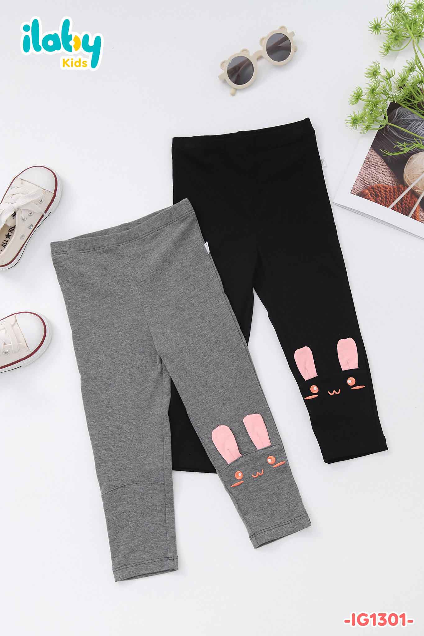 Quần legging phối tai thỏ thêu_thumbnail_2