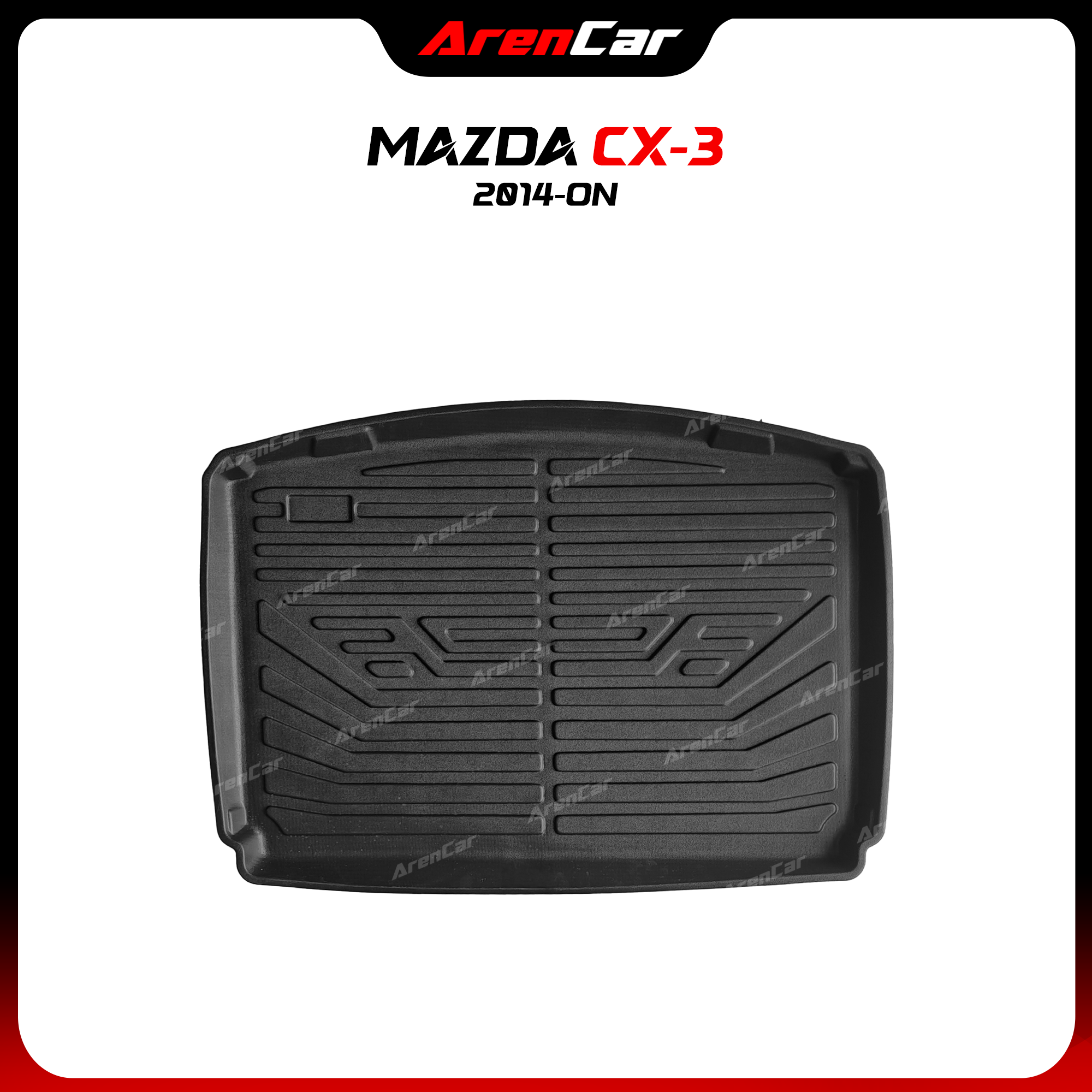 Thảm lót cốp nhựa đúc TPE Mazda CX-3