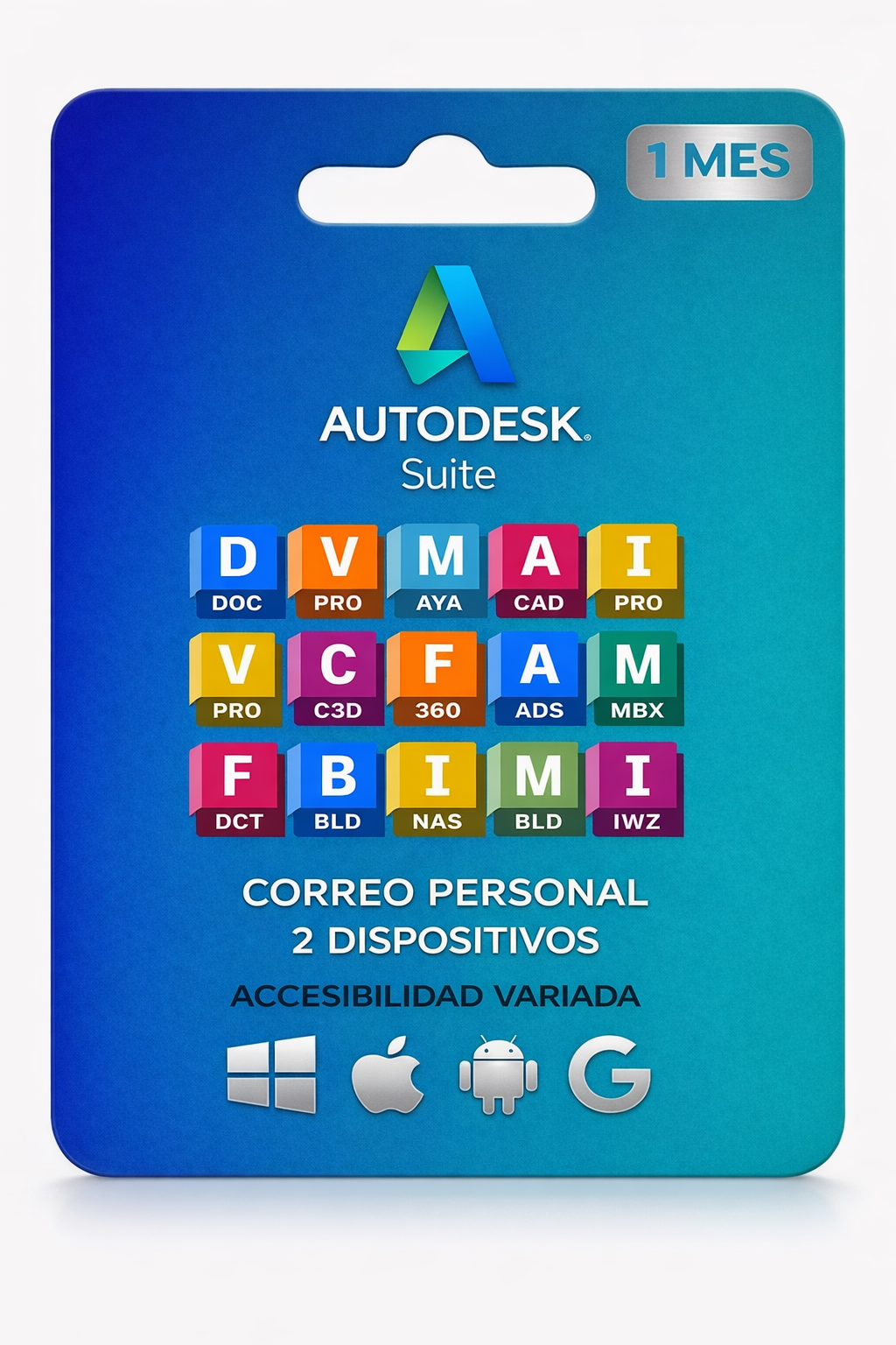 AUTODESK - 1 MES