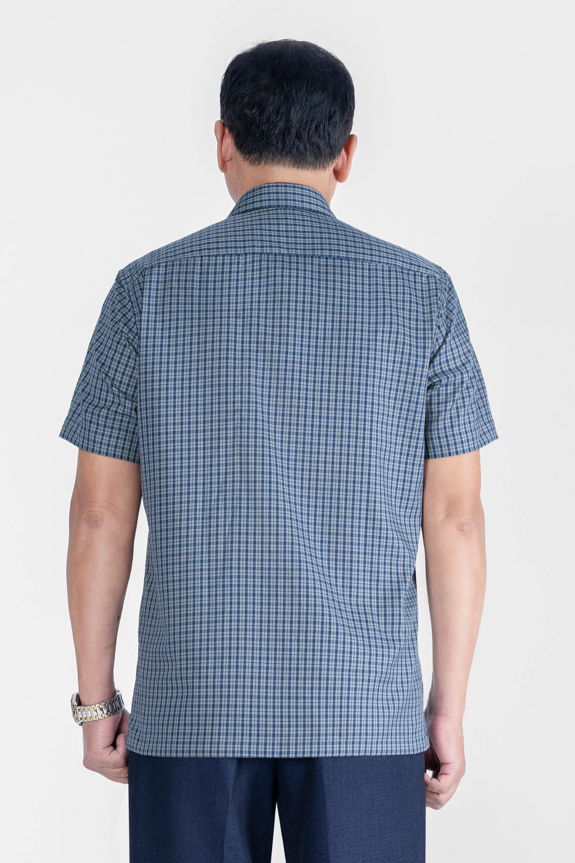 Sơ Mi Caro Cộc Tay Nam Trung Niên ANCHI Chất Liệu Sợi Tre Cao Cấp_thumbnail_20