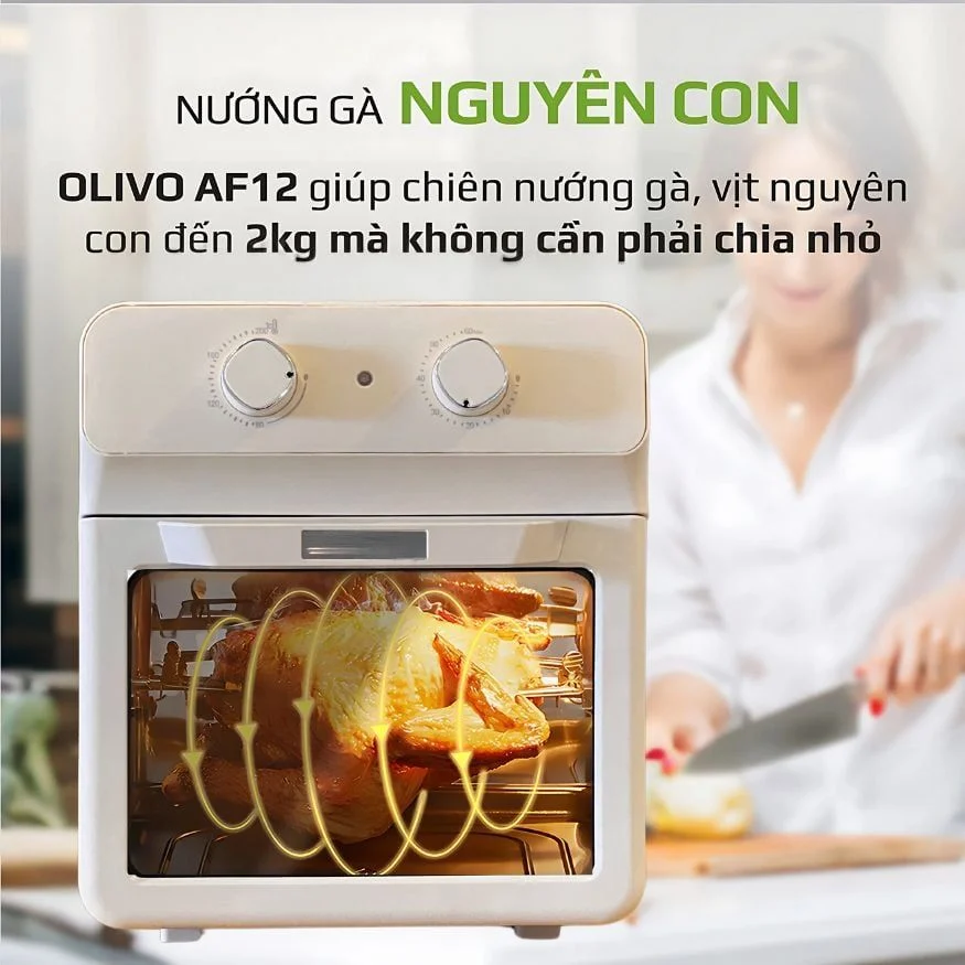 Nồi chiên không dầu 12L Mishio MK393 - tặng nồi cơm 0.8L_thumbnail_11