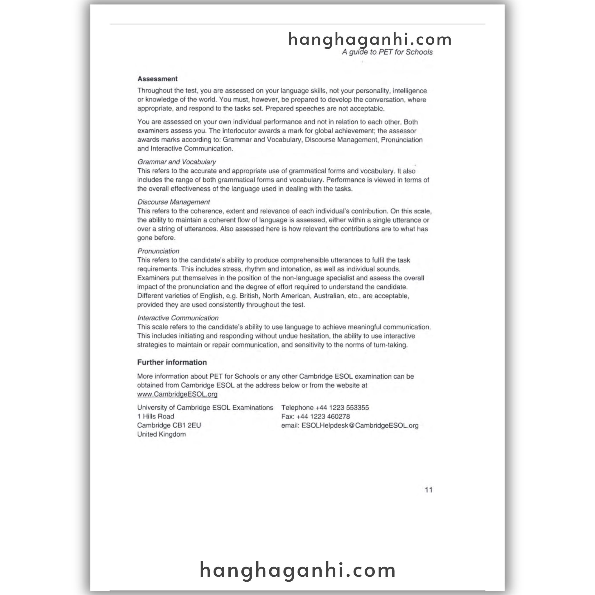 [Sách] Cambridge English Preliminary – Preliminary English Test (PET) 1 With Answers_thumbnail_11